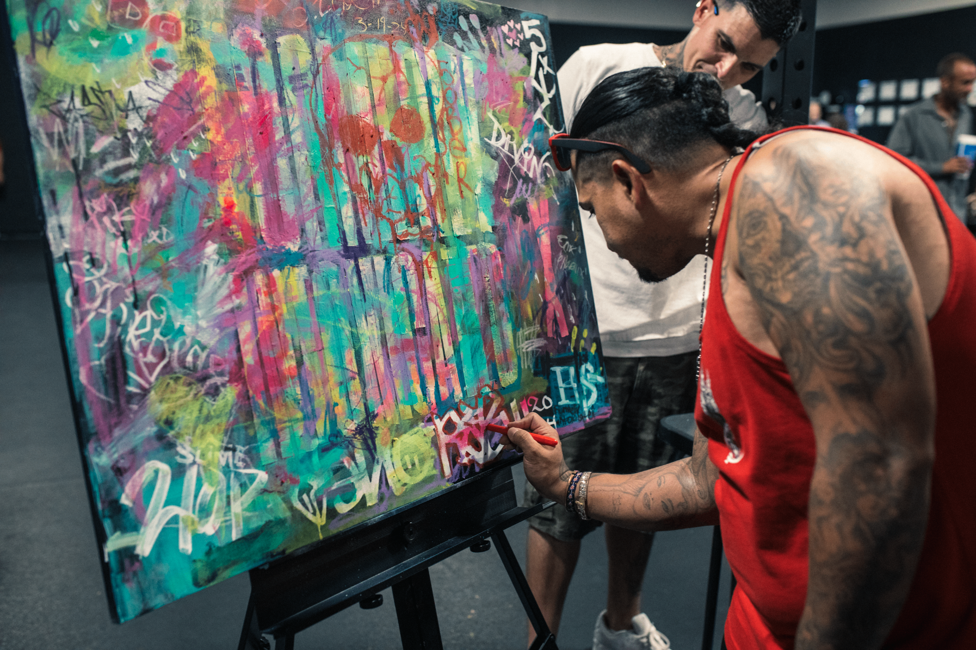 Community art experience